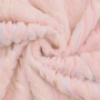 Tissu peluche avec broderie en tulle Waves, rose clair