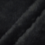 Tissu fausse fourrure noir
