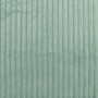 Plush fabric stripy, pale green