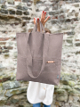 Meubelstof corduroy Cozy, oudrosé