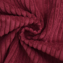 Meubelstof corduroy Cozy, donkerrood