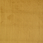 Meubelstof corduroy Cozy, mosterdgeel