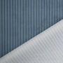 Meubelstof corduroy Hyper, duivenblauw