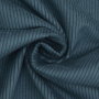 Tissu ameublement fauteuil canapé velours côtelé Fjord, bleu de nuit