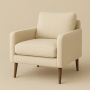 Meubelstof Velours Mavel, beige