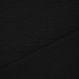 Tissu crêpe georgette polyester Uni, noir