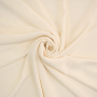 Tissu crêpe georgette polyester Uni, blanc cassé