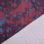 Polyester Mix 3D Splash Fibre Mood, wine red