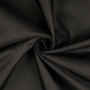 Tissu déperlant extérieur polyester uni, noir