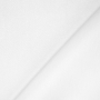 Tissu satin polyester uni, blanc