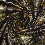Tissu jersey polyester Halloween Toile d’araignée, noir