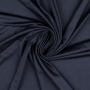 Tissu jersey polyester, bleu marine
