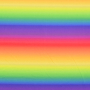 Polyester jersey Rainbow, veelkleurig