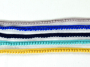 Galon pompon petit, jaune miel