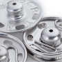 Prym 12 Boutons pression à coudre argent 11 mm