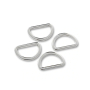 4 Boucle anneau demi rond Prym en métal, 20 mm, argenté