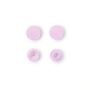 Boutons pression 12,4 mm, rosé