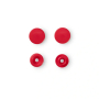 Press fasteners 12,4 mm, rood
