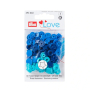 Prym Druckknöpfe Color Snaps Sternen Mix blau