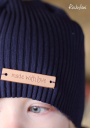 Prym Label Leder Made with love rechteckig