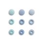 Prym Love Color Snaps Mini Boutons pression, bleu clair