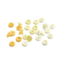 Prym Love Color Snaps Mini Boutons pression, jaune clair