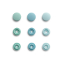 Prym Love Color Snaps Mini Boutons pression, menthe