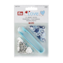 Prym Love Jersey Druckknopf 8 mm blau