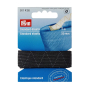 Prym Elastique standard 20 mm, 1 m, résistant à l'ébullition, noir