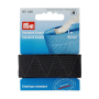 Prym Elastique standard 25 mm, 1 m, résistant à l'ébullition, noir