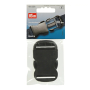 Fermoir clip plastique 30mm boucle Bouclip Prym, noir
