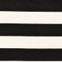 Punta di Roma jersey Strepen,  zwart