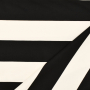 Punta di Roma jersey Strepen,  zwart