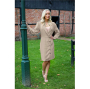 Ramie uni, beige