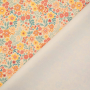 Tissu imperméable Aqua Protect Fleurs, blanc cassé