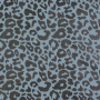 Rain coat fabric Aqua Protect leopard, smoky blue