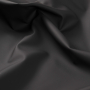 Regenjackenstoff mit Fleeceabseite, schwarz