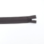 Fermeture éclair invisible 25 cm, marron
