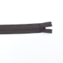 Fermeture éclair invisible 60 cm, marron