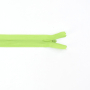 Fermeture éclair invisible 60 cm, vert clair