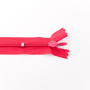 Fermeture éclair invisible 60 cm, rose fuchsia