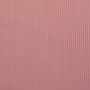 Tissu jersey de coton côtelé, vieux rose