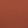 Tissu jersey de coton côtelé, rouille