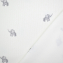 Rippenjersey Kleiner Elefant, wollweiss