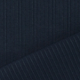 Tissu jersey côtelé, bleu foncé