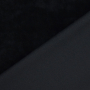 Samt Jersey, schwarz