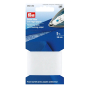Fixe-ourlets avec papier protecteur 38 mm blanc
