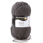 Laine Schachenmayr Bravo uni 50 g gris moyen chiné