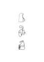 Sewing pattern accessoires Ladies, Burda 5759, En/Ger/Fr