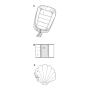 Paper Pattern Baby Accessoires, Burda 5834, En/Ger/Fr